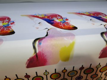 Nahan tulostusnäyte